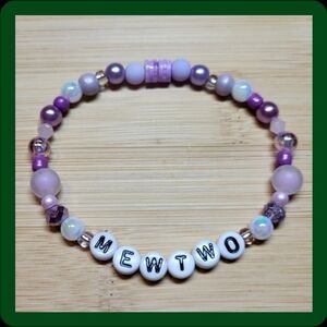 Mewtwo- Friendship Bracelet, Size 7"